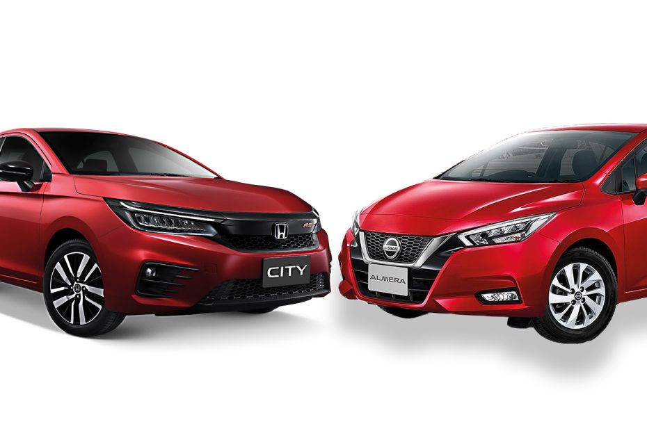 Honda city vs Almera 2020