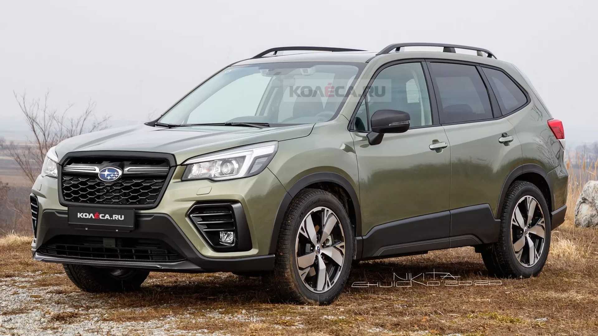 เตรียมอัพเดทใหม่ 2022 Subaru Forester
