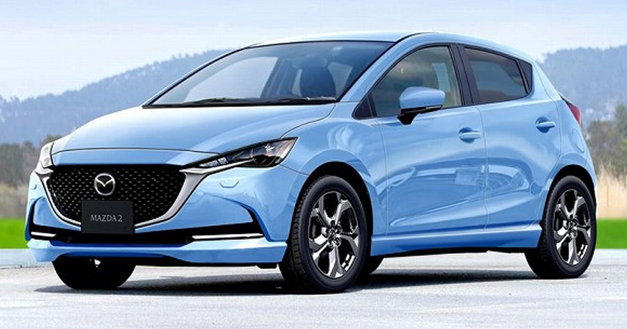 เตรียมเปิดตัว All New Mazda 2 Skyactiv-X 1.5 ลิตร 3 สูบ และไฮบริด ปลาย