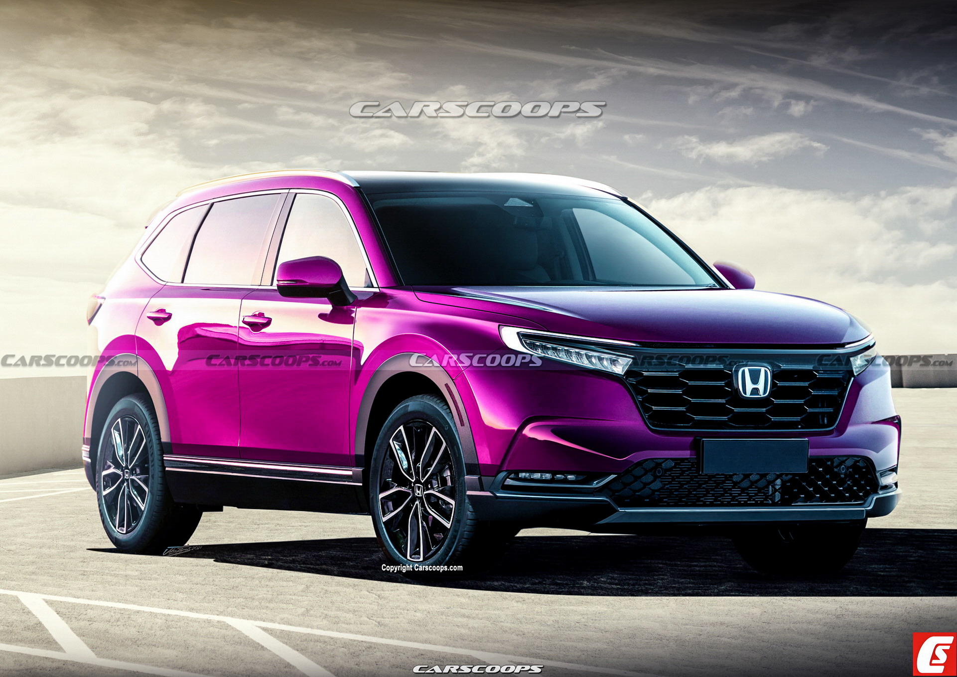 ข้อมูลใหม่ของ 2023 AllNew Honda CRV รุ่นต่อไป