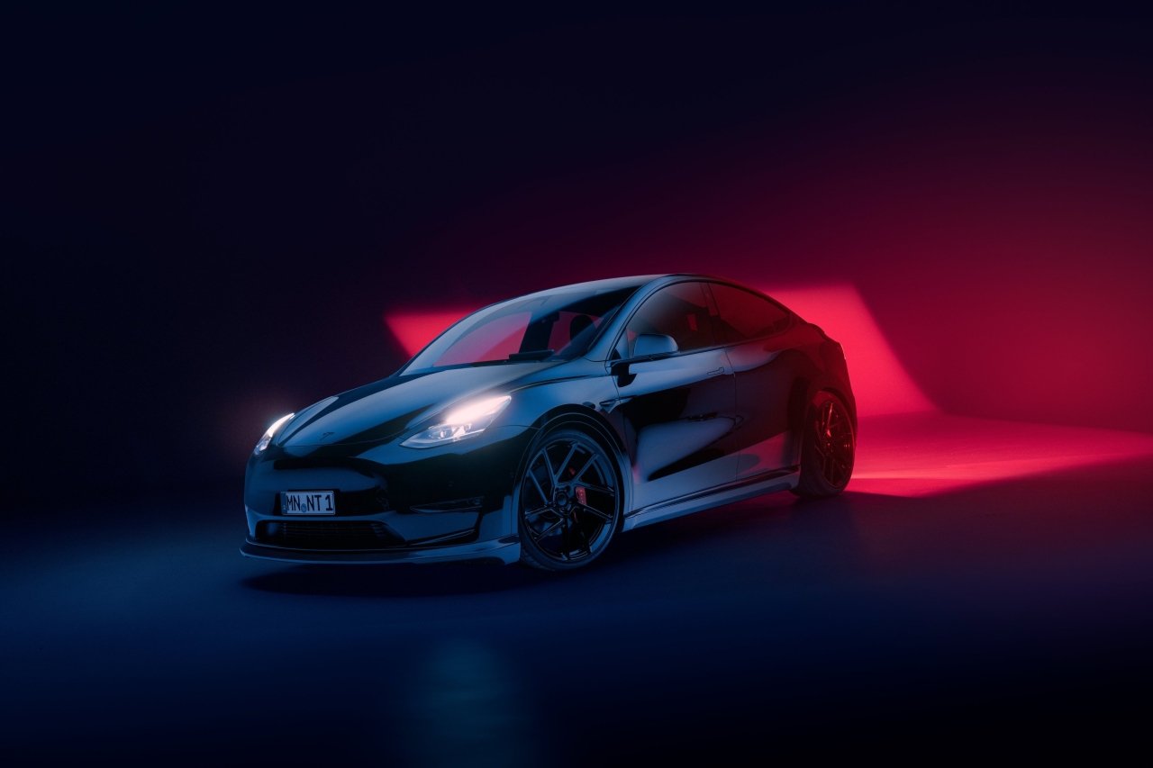 ชุดแต่ง Aerodynamic ของ Tesla Model Y จาก Novitec
