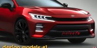 เรนเดอร์ใหม่อย่างไม่เป็นทางการของ Toyota Camry เจเนอเรชั่นถัดไป