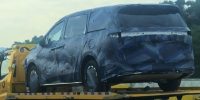 พบเห็นรถตู้ MPV รุ่นใหม่ ของ BYD มีดีไซน์ด้านหน้าคล้ายกับรุ่น Seal 08 !!